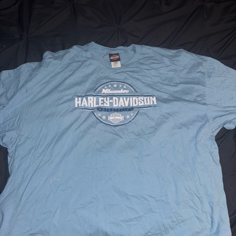 Harley-Davidson Blue Short Sleeve Tee